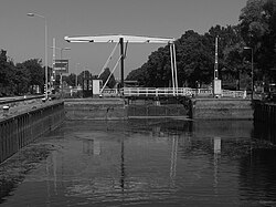 Former lock on the Zuid-Willemsvaart