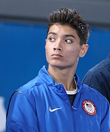 2018-10-10 Sandro Halank'tan 2018 Yaz Gençlik Olimpiyatları'nda (Jimnastik karışık çok disiplinli takım) zafer töreni – 032.jpg