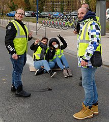 File2018 11 17 14 21 30 Manif Gilets Jaunes Leclerc Belfort