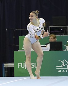 2019-06-28 1st FIG Artistic Gymnastics JWCH Women's All-around competition Subdivision 2 Floor exercise (Martin Rulsch) 186.jpg