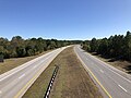 File:2019-10-10 12 42 42 View south along Maryland State Route 4 (Stephanie Roper Highway) from the overpass for Maryland State Route 408 (Marlboro Road) in Waysons Corner, Anne Arundel County, Maryland.jpg