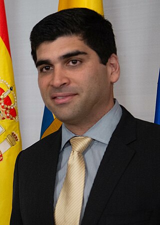 <span class="mw-page-title-main">Otto Sonnenholzner</span> Vice President of Ecuador from 2018 to 2020