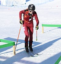 Sophia Weßling ved stafetkonkurrencen for blandet hold