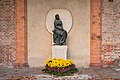 * Nomination: The grave of Moritz Freiherr Von Mettingh with flowers in front of it on the Old Cemetery South in Munich --FlocciNivis 15:29, 4 October 2023 (UTC) This one needs a noise reduction Poco a poco 18:15, 4 October 2023 (UTC)  Done I also increased the exposure a bit --FlocciNivis 20:48, 6 October 2023 (UTC) * Review I'm not convinced overall, sharpness is not great either, I abstain and let others decide --Poco a poco 07:20, 7 October 2023 (UTC)