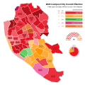 2023 Liverpool City Council Election Map