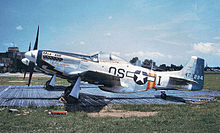 357th Fighter Squadron P-51D Mustang 44-73294 Ole VIII with occupation markings, summer 1945