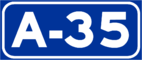   (novembro 2006)   Autovía A-35-ŝildo}
}