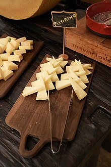 A Pecorino cheese plate at Hong Kong.jpg