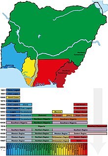 Administrative entities in Nigeria and the Cameroons 1851 to today Administration-regions-Nigeria-1851-today2.jpg