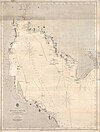 100px admiralty chart no 2414 gulf of siam%2c published 1855%2c corrections to 1858
