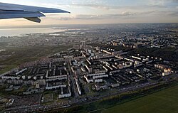 Aerial view of Yelansty