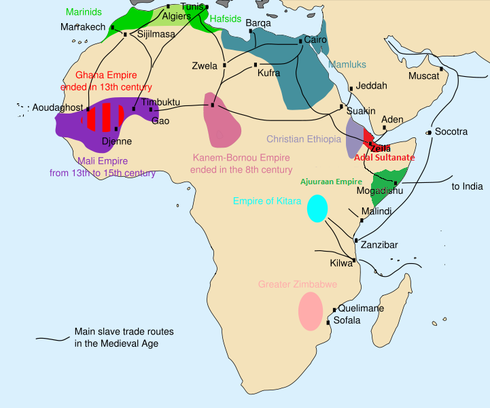  تاريخ العبودية 490px-African_slave_trade