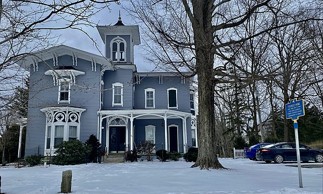 The house in Mayville, New York, where Tourgée lived from 1881 until his posting to the French consulate in 1900.