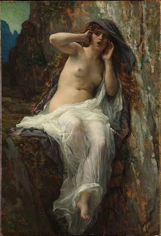 <span class="mw-page-title-main">Echo (mythology)</span> Ancient Greek mountain nymph