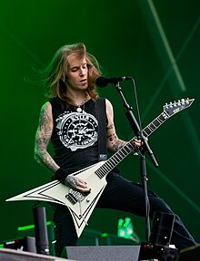 Alexi Laiho performing with Children of Bodom at the Rockharz Open Air 2016 -- 9 July 2016.jpg