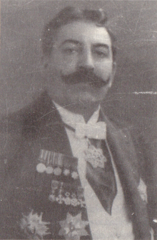 Ali Ahmad Khan Shaghasi (1883-1929) who was declared Emir of Afghanistan twice in 1929. Ali Ahmad Khan Luynab.png