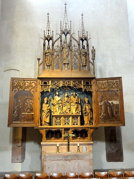 File:Alpirsbach, Klosterkirche, ehem. Hochaltar 1.jpg