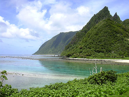 Ofu, Manu‘a Islands, American Samoa seen from Olosega