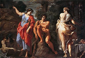 Annibale Carracci, Herakles am Scheideweg (S. 123 · Vorläufer der Antike)