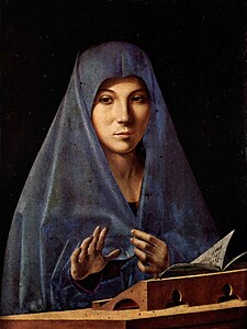 Zvěstování Panny Marie (1475, Museum v Palermu)