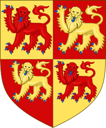 Traditional arms of the House of Aberffraw, rulers of the Kingdom of Gwynedd, attributed to Llywelyn the Great (d. 1240).List Arms of Llywelyn.svg