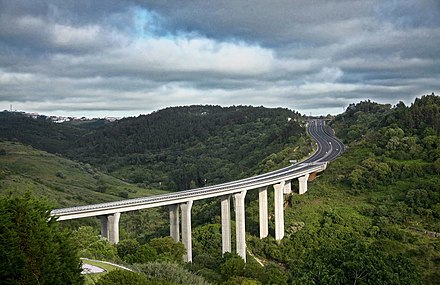 Portuguese autoestradas (motorways) will take you through some gorgeous scenery.