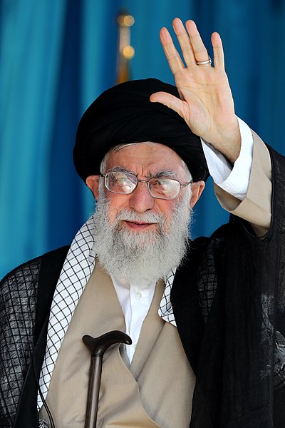 File:Ayatollah Ali Khamenei at the Great Conference of Basij members at Azadi stadium October 2018 012.jpg