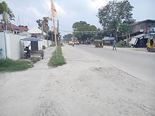 Samal Circumferential Road in Babak District, Samal Island Babakstreet.jpg