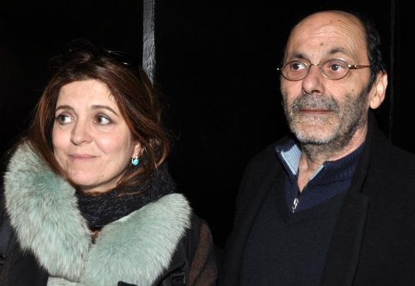 Jaoui and Jean-Pierre Bacri in 2013 at the première showing of Au bout du conte.