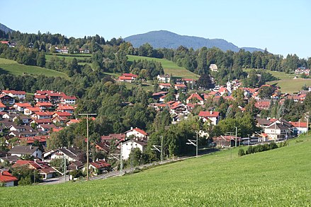 Bad Kohlgrub from the northeast