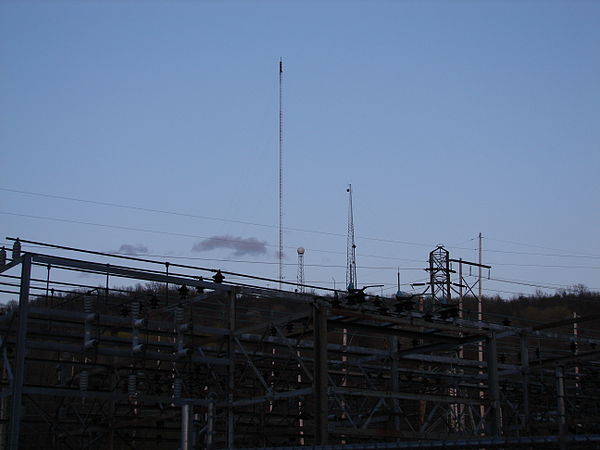 Its former analog transmitter and current Doppler weather radar on Bald Mountain outside of Troy.