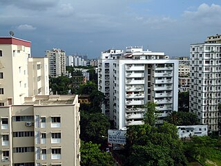 Ballygunge Neighbourhood in Kolkata in West Bengal, India