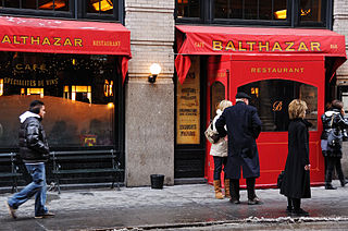 <span class="mw-page-title-main">Balthazar (restaurant)</span> Restaurant in New York, United States