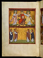 Otona III. ali Henrika II. Kronajo svetniki, Bamberška apokalipsa
