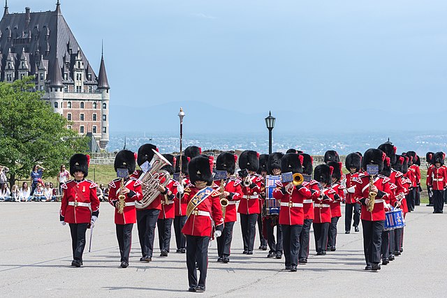 Musique du Royal 22e Régiment is one of six full-time professional military bands with the Canadian Armed Forces.