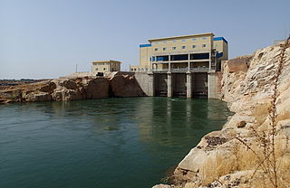 Félou Hydroelectric Plant Dam in Kayes Region