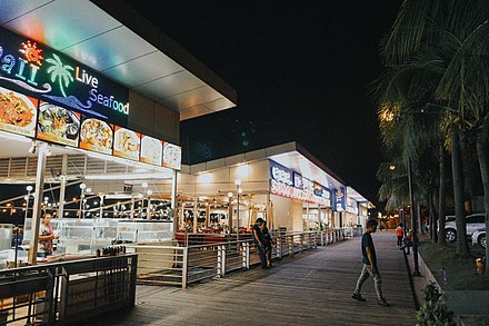 Harbour Bay seafood restaurants by the ocean