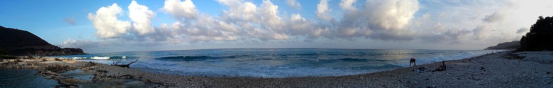 Una playa en la provincia de Barahona