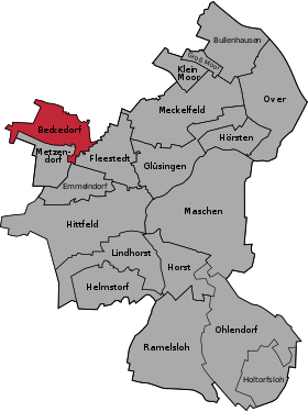 Localização de Beckedorf