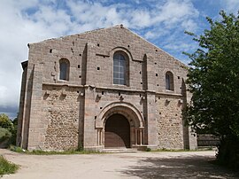 The abbey church in Virlet