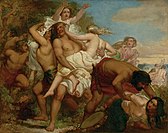 The Tribe of Benjamin Seizing the Daughters of Shiloh (1847)