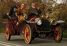 Une Berliet 40HP de 1904 (au London to Brighton Vétérans).