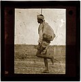 Bhil postman, unknown location, India (c. 1900).jpg