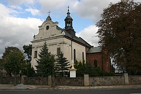 Bieżuń, kościół parafialny p.w. Św. Trójcy 02; Kot.JPG
