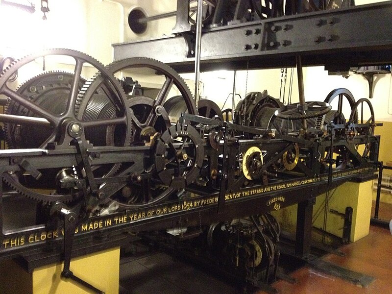 File:Big Ben clock mechanism.jpg