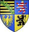 Våbenskjold Albert III af Sachsen (1443 † 1500) .svg
