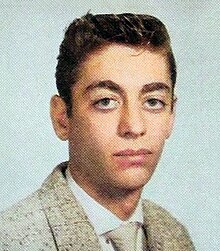 Feldman on his 1958 high school yearbook