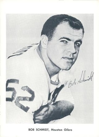 <span class="mw-page-title-main">Bob Schmidt (American football)</span> American football player (born 1936)