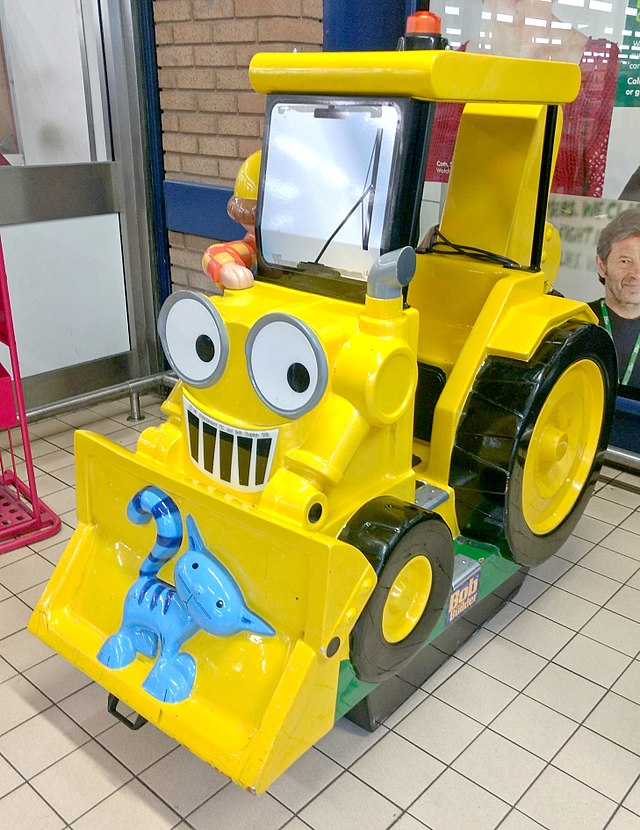 bob the builder digger toy