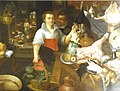 File:Joachim Beuckelaer (c.1533-1574) - A Maid in a Kitchen and Christ with  Martha and Mary in the Background - 792028 - National Trust.jpg - Wikimedia  Commons